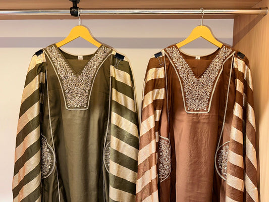 DV Preorder only - Luxurious Kurti set with pocket work