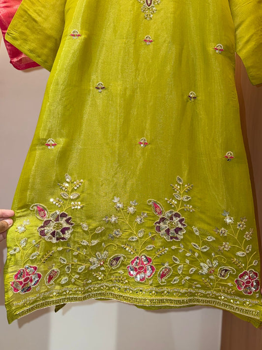 Preorder Only Regal pure shimmer-Yoke Ensemble