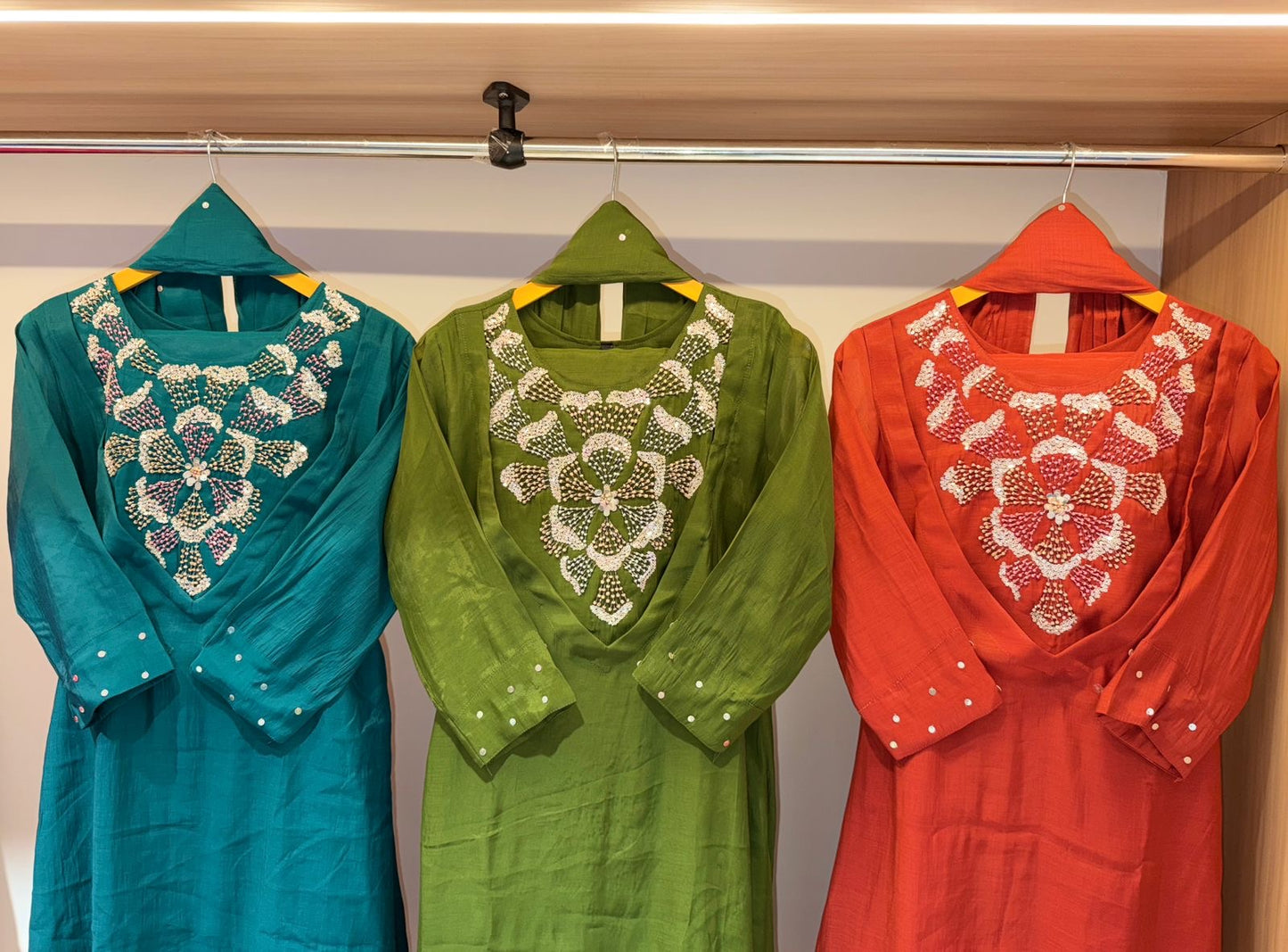 DV Preorder only - Mulchanderi Pita Work 3-Piece Set