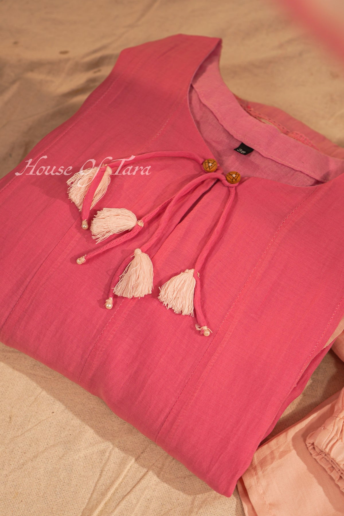 Ombree shaded Mulchanderi kurti set