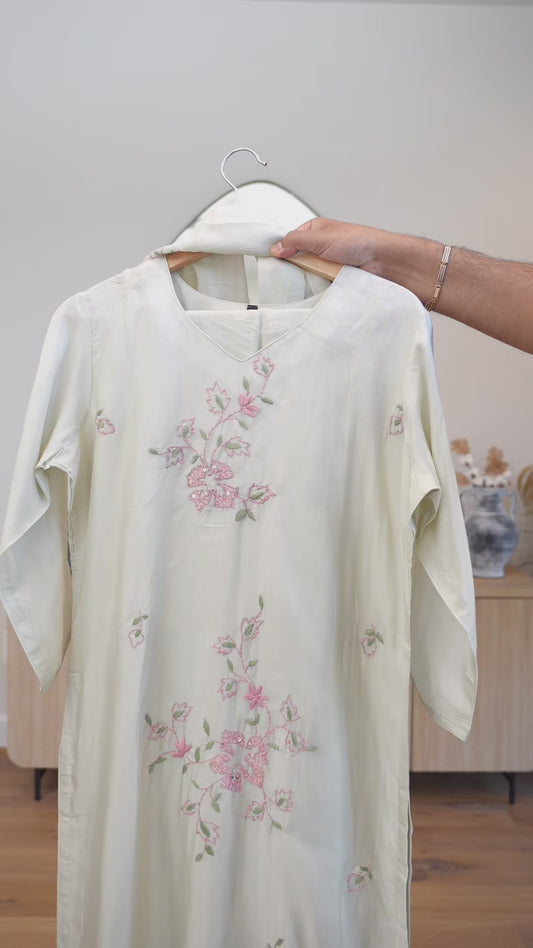 Soft Sand Petal Kurti